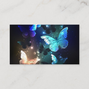 Fluttering Night Butterfly Place Card