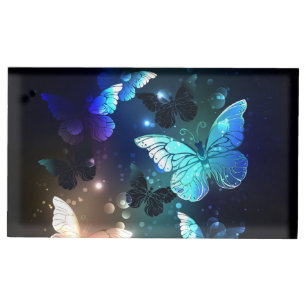 Fluttering Night Butterfly Place Card Holder