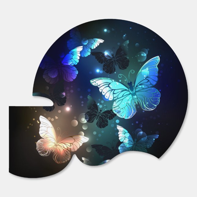 Fluttering Night Butterfly Sign (Front)
