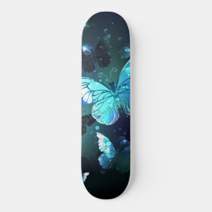 Fluttering Night Butterfly Skateboard