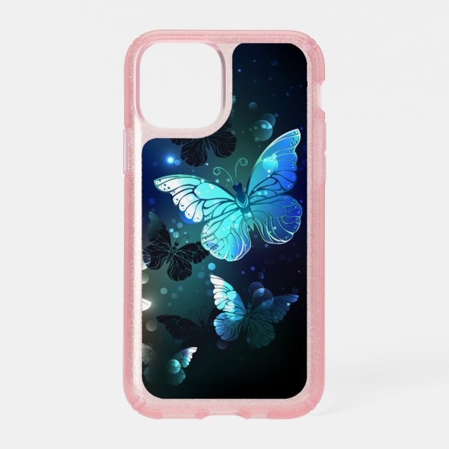 Fluttering Night Butterfly Speck iPhone 11 Pro Case (Front)