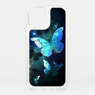 Fluttering Night Butterfly Speck iPhone 12 Case