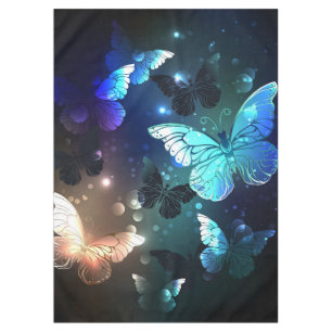 Fluttering Night Butterfly Tablecloth