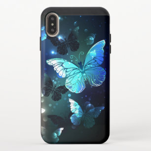 Fluttering Night Butterfly iPhone XS Max Slider Case