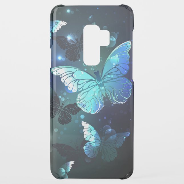 Fluttering Night Butterfly Uncommon Samsung Galaxy Case (Back)