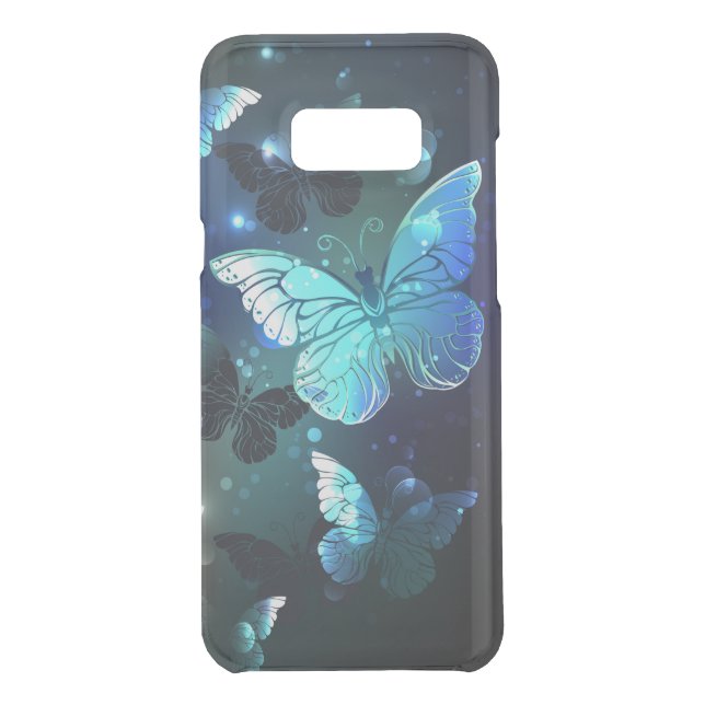 Fluttering Night Butterfly Uncommon Samsung Galaxy Case (Back)