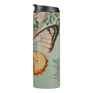 Fluttering Resilience Personalized Thermal Tumbler