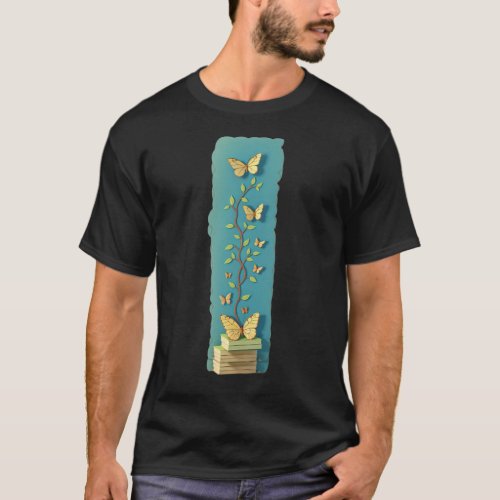 Fluttering Whispers Nature_Inspired Tees for the 