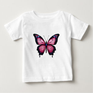 Fluttering Wings: Artistic Butterfly T-Shirt Desig