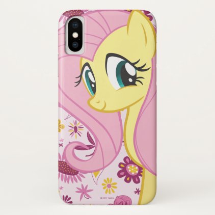 Fluttershy with Birds and Bees iPhone X Case