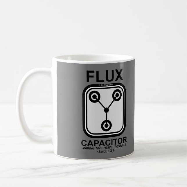 FLUX Capacitor 1.21 Gigawatts Coffee Mug (Left)