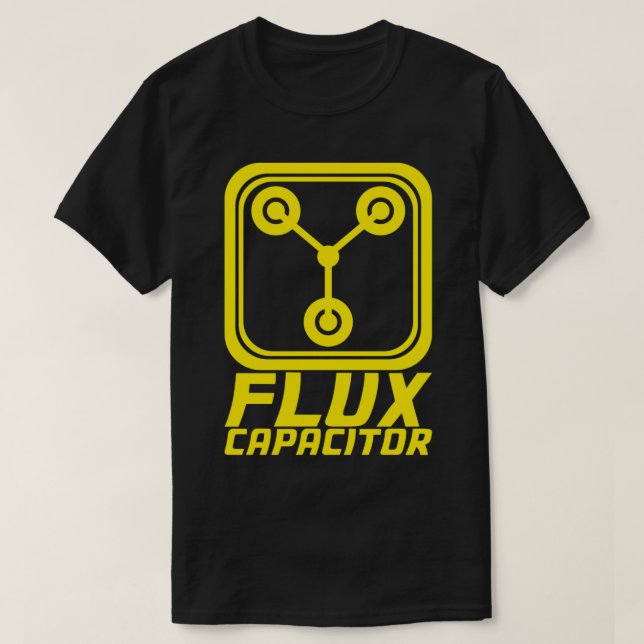 Flux Capacitor Back to the Future 1 T-Shirt (Design Front)