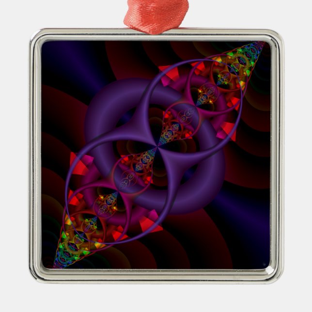 Flux-capacitor Metal Ornament (Front)