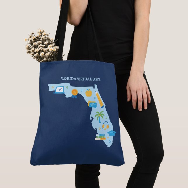 FLVS, Florida Tote Bag  (Close Up)