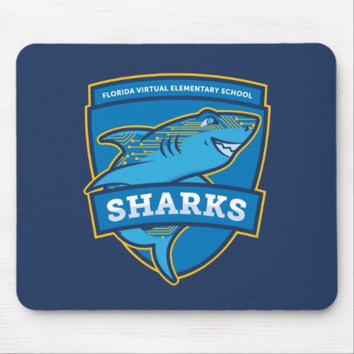 FLVS Full Time Elementary Navy Mouse Pad