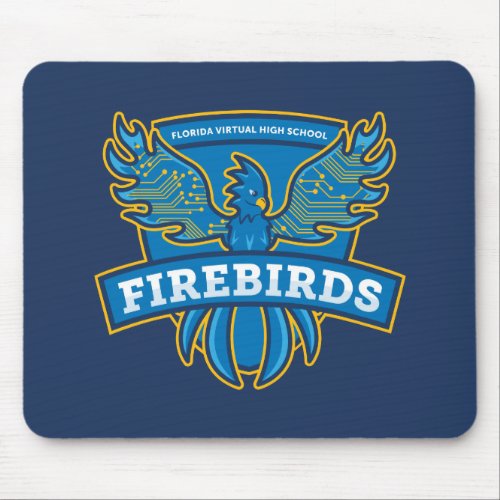 FLVS Full Time High School Mouse Pad Navy