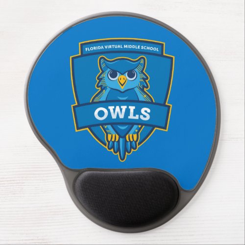 FLVS Full Time Middle School Gel Mouse Pad Blue