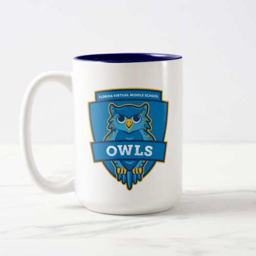 FLVS Full Time Middle School Mug Navy