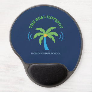 FLVS The Real Hotspot Gel Mouse Pad, Navy Gel Mouse Pad