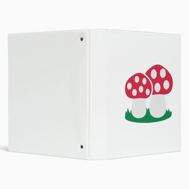 Fly agaric mushroom binder (Background)