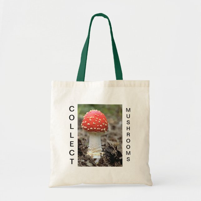 Fly agaric mushroom tote bag (Front)