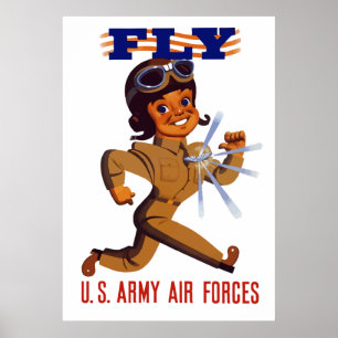 FLY -- Army Air Forces Poster