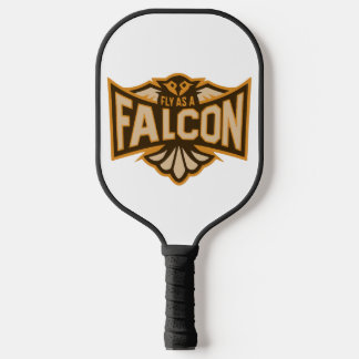 Fly As A Falcon Sepia Pickleball Paddle