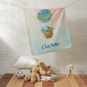 Fly as high as you can baby blanket