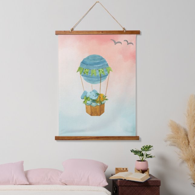 Fly as high as you can hanging tapestry (Bedroom)