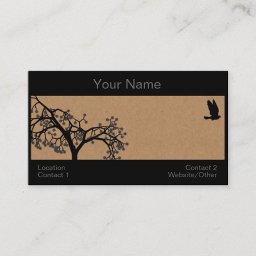 Customizable Fly Away 2 Business Card