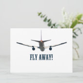 Fly away airplane (Standing Front)