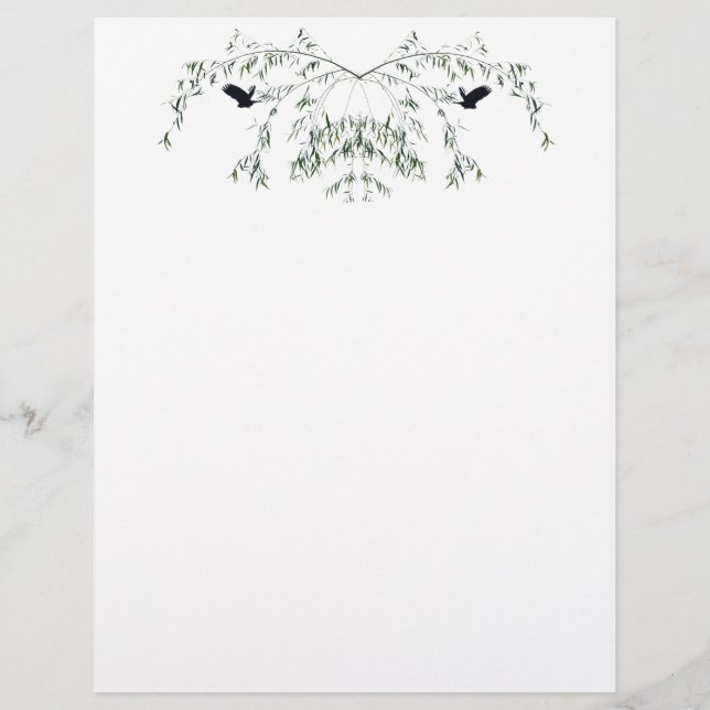 Fly Away Birds Letterhead (Front)