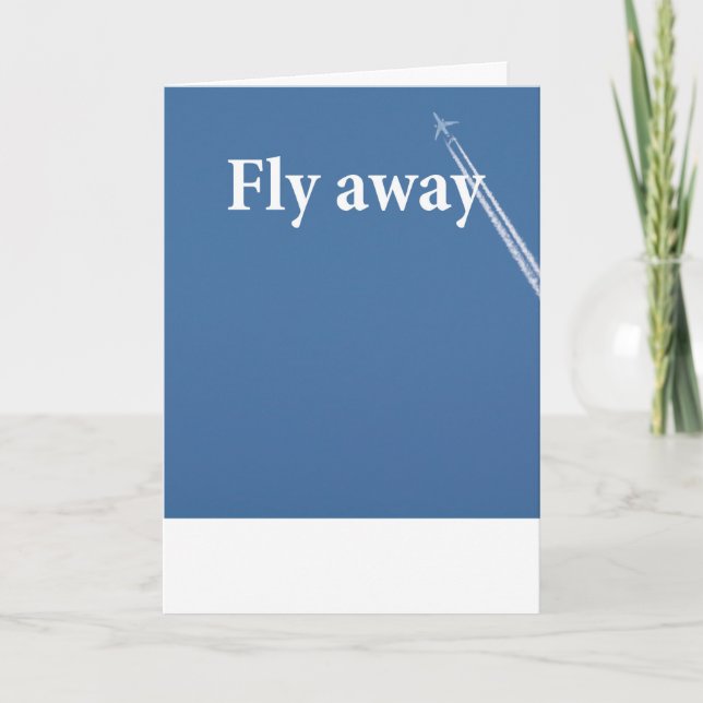 Fly away card (Front)