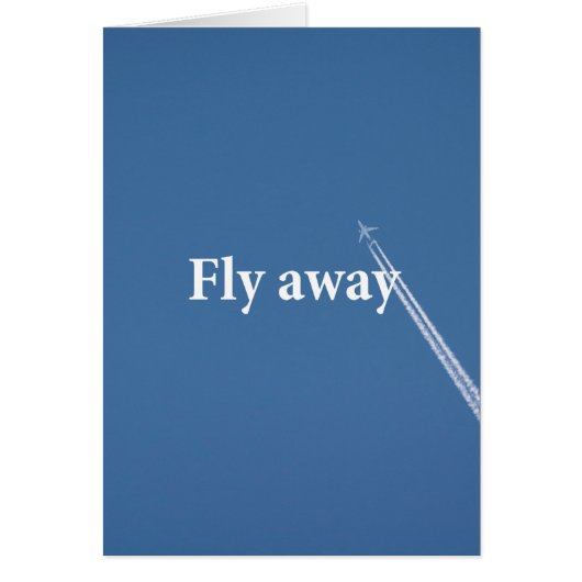 Fly away cards (Front)