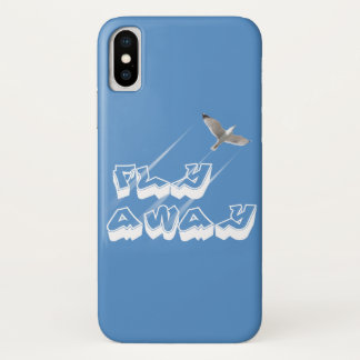 Fly away iPhone x case