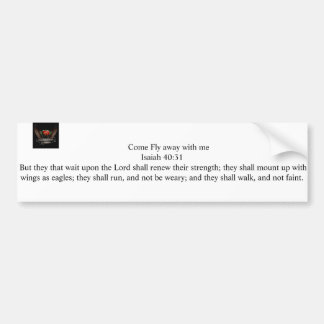 Fly away ccp bumper sticker