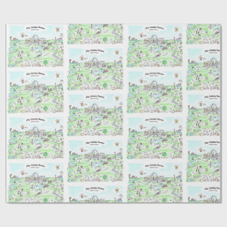 Fly Away Home Gift Wrap