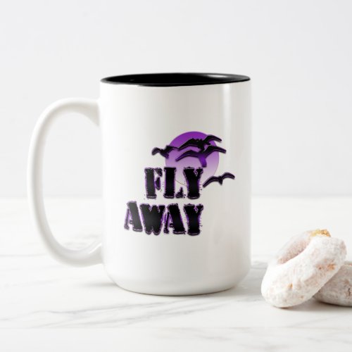 Fly away IV Two_Tone coffee mug