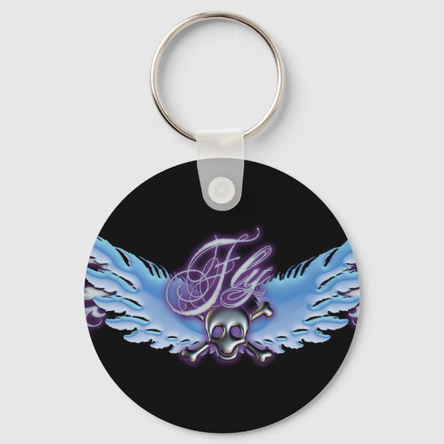 Fly Away Keychain (Front)