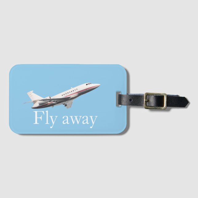 Fly away luggage tag (Front Horizontal)