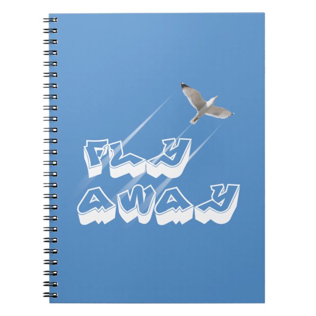 Fly away notebook (Front)