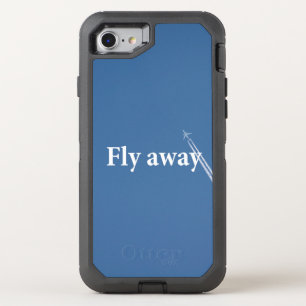 Fly away OtterBox defender iPhone SE/8/7 case