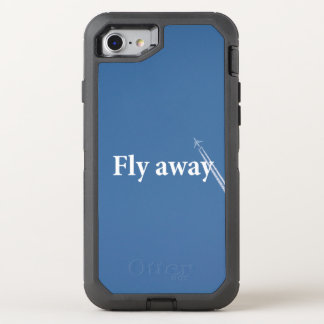 Fly away OtterBox defender iPhone SE/8/7 case