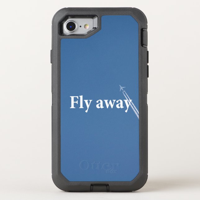 Fly away otterbox iPhone case (Back)