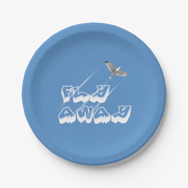 Fly away paper plates (Front)