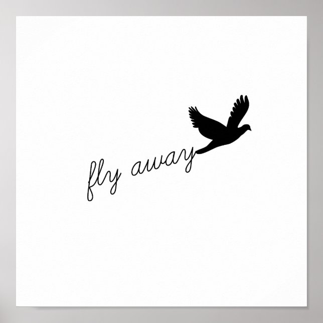 Fly Away Poster (Front)