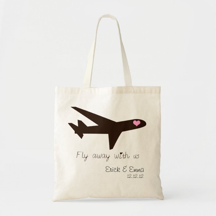 Fly Away with us Canvas Bags