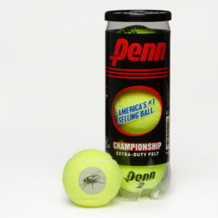 Fly Buddy giant fly gray Penn tennis balls