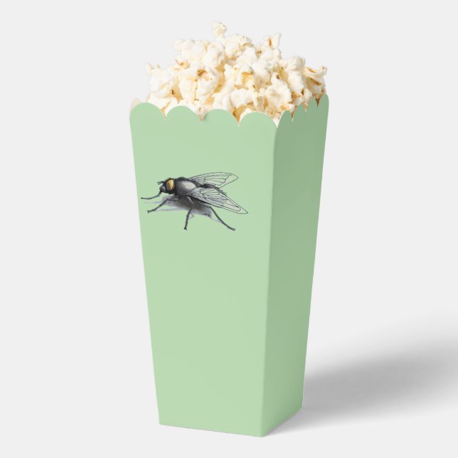 Fly Buddy giant fly green popcorn boxes (Popped)