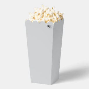 Fly Buddy gray popcorn boxes